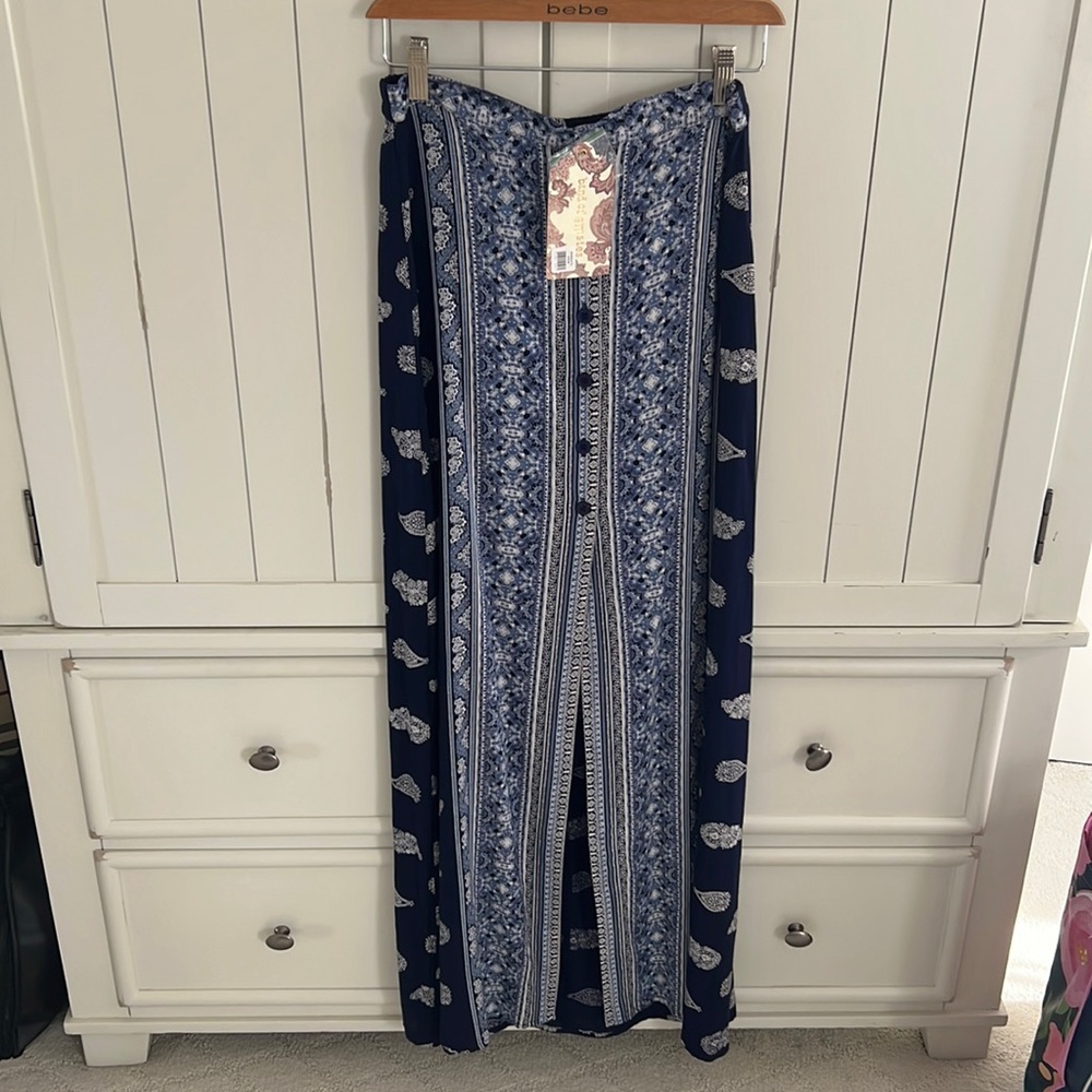 Boho long skirt